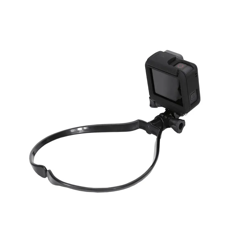 Hands-Free Wearable Neck Holder Stand Mount For GoPro 8 7 6 5 YI 4K SJCAM SJ4000 EKEN H9 DJI Osmo Action Camera Accessories Set |