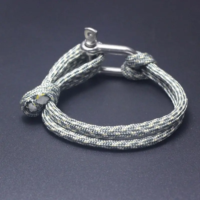 19 цветов модные украшения пляжный спортивный браслет для выживания мужские