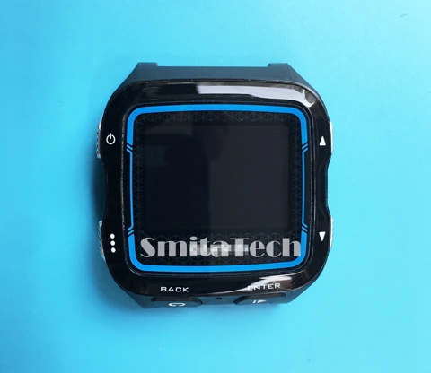 black blue Передний чехол стекло с ЖК-экраном для Garmin Forerunner 920XT gps часы, черный/синий и белый/красный - Цвет: black blue