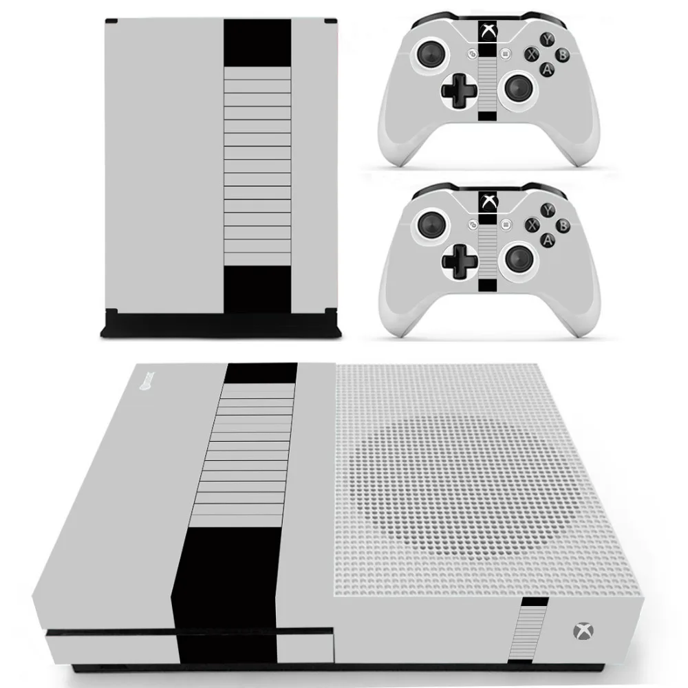 Простые Стикеры для Xbox One Slim консоли контроллеры виниловые наклейки кожи