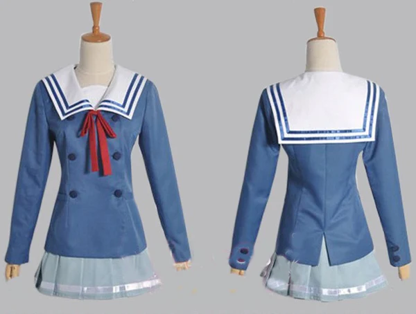 

Hot Anime Kyokai No Kanata Nase Mitsuki Cosplay Costumes School Uniform Suit Full Set Custom-Make Any Size New