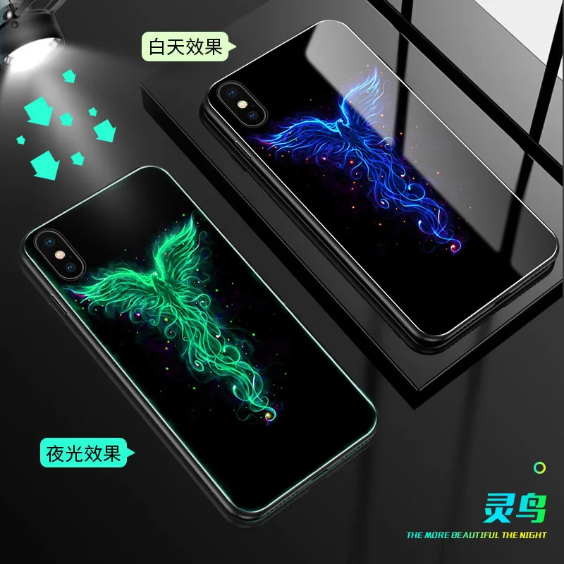 Lu mi nous стеклянный чехол для Xiaomi mi 8 Lite 8SE mi X2 mi X2S mi X 3 задняя крышка для Xiao mi redmi 6 pro 6A note 6 pro Футляр для телефона