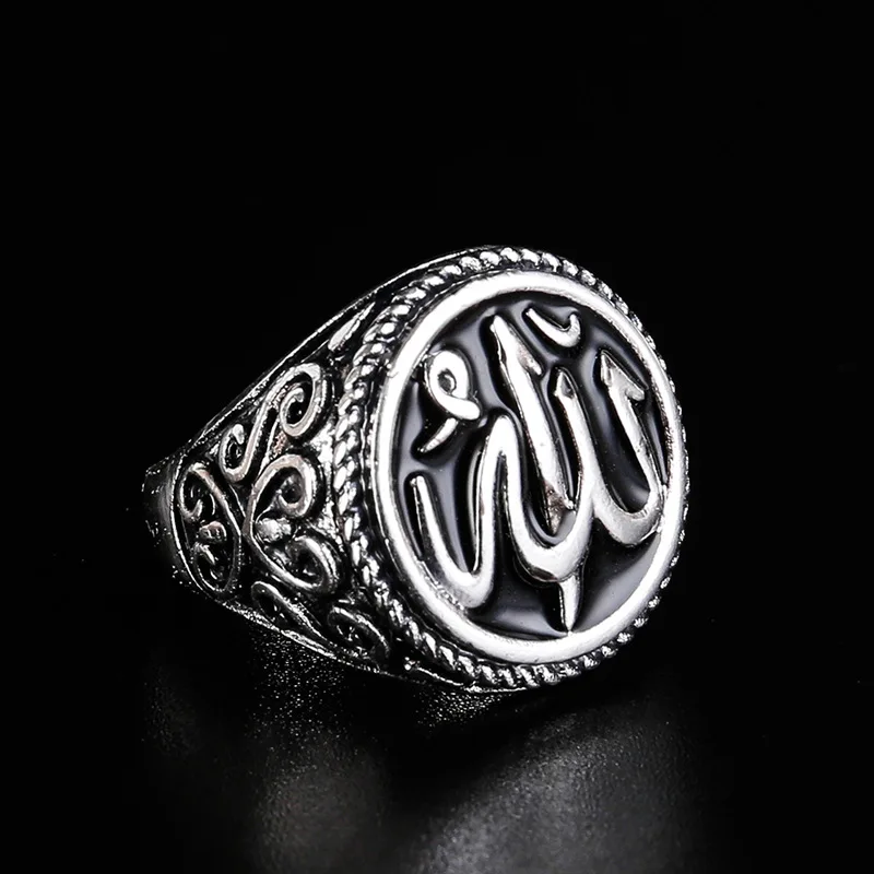 Мужские резные кольца в стиле панк и арабском винтажное этническое кольцо с