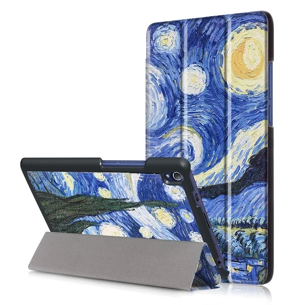 Магнитный Folio stand PU чехол для Lenovo P8 (Tab 3 8 Plus) TB 8703 защитный книжка с подставкой