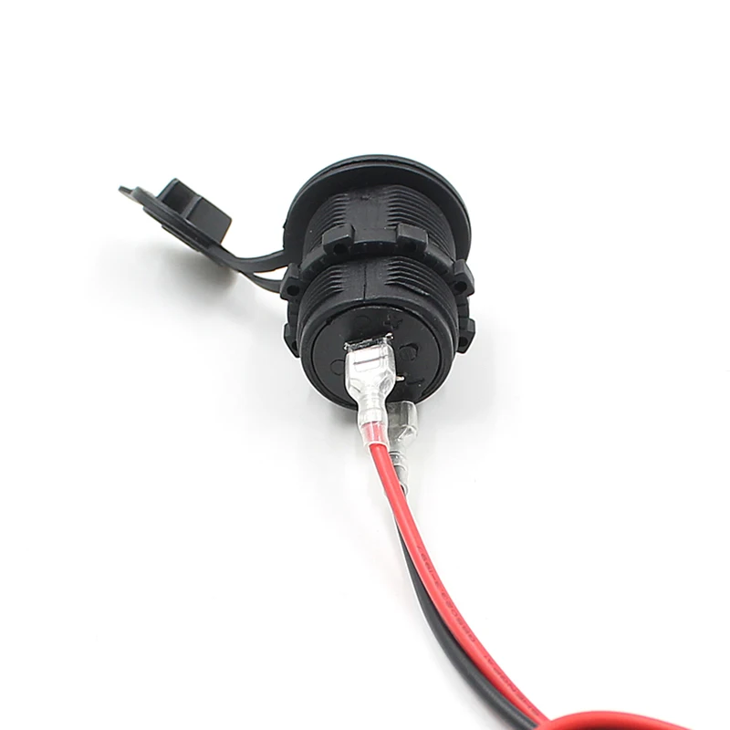 WUPP 12V разветвитель гнезда прикуривателя с двойным 2.1A USB выходным портом зарядное