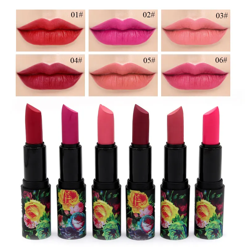 1 шт. Водонепроницаемая женская помада матовая Cosmetiquera 12 цветов Rouge A Levre матовая Longue Tenue стойкий блеск для губ Стик