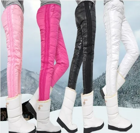 Фабричная ликвидация товаров! Новинка 2014 вниз брюки женские зимние штаны