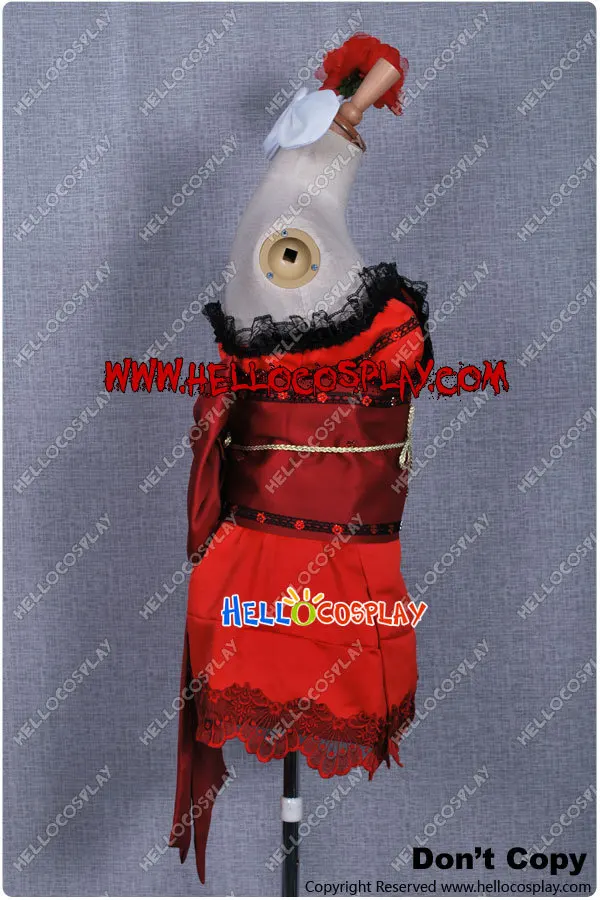 Карнавальный костюм Вокалоида 2 каракури Рина кагамин H008|rin kagamine cosplay costume|cosplay