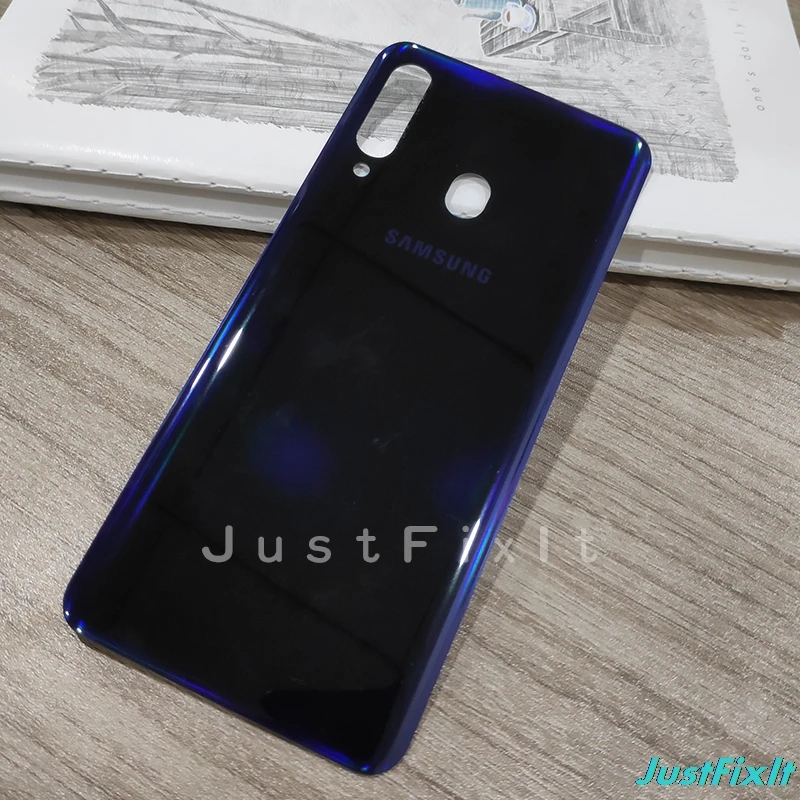 Для SAMSUNG Galaxy A60 2019 SM-A605F A605 A605F задняя крышка для аккумулятора стекла корпус чехол