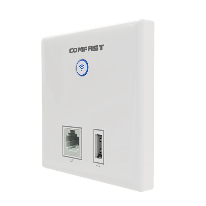 10 шт. 300 Мбит/с в стену AP Точка доступа Wi-Fi для отеля проект Поддержка AC Управление