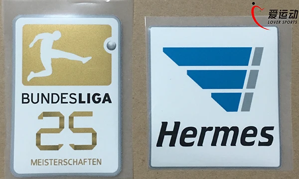 Бундеслиги Meister 2015 2016 с логотипом Aufkleber 25 из Германии Trikot набор патчей|patch set|bundesliga