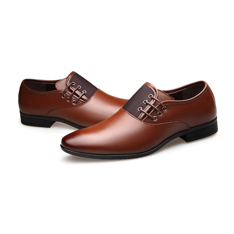 GRWG luxury Brand Classic Man Pointed Toe Dress Shoes Mens Genuine Leather Wedding Oxford Formal Big Size | Обувь