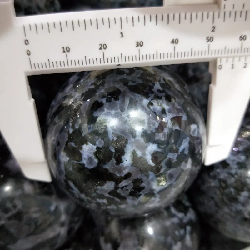 DHXYZB 45-55mm Natural gabbro sphere crystal Quartz Globe Ball Rock stone and Mineral Chakra Reiki Healing Home decoration Craft | Дом и сад