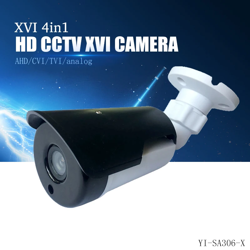 YiiSPO AHD камера 720P 1080P 3MP 4MP bullet outdoor waterproof infarad широкий угол 3 6 мм HD CCTV камера|Камеры