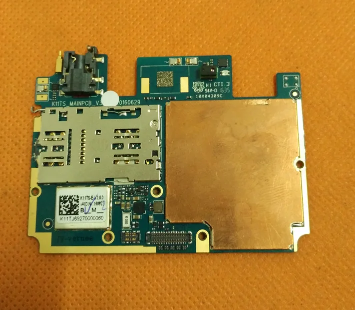 Оригинальная материнская плата 4 Гб ОЗУ + 32 ПЗУ для Vernee Mars 5 &quotFHD MT6755 Восьмиядерный
