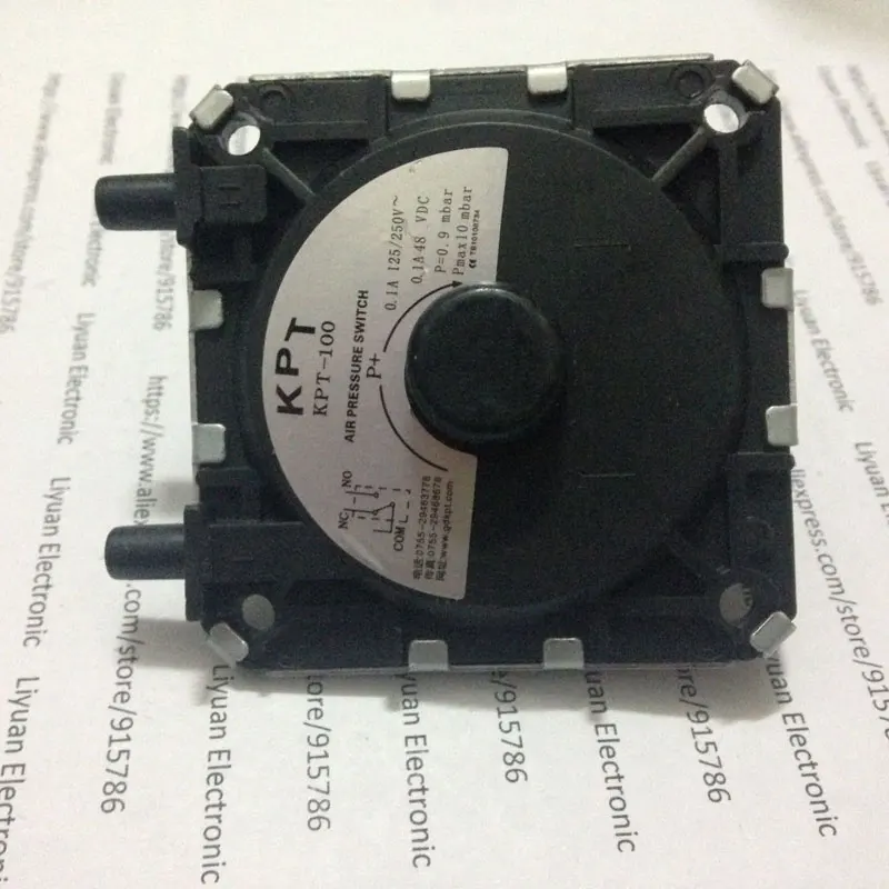 2pcs KPT-100 boiler air pressure switch / 3pin gas water heater Pmax 10mbar | Электронные компоненты и