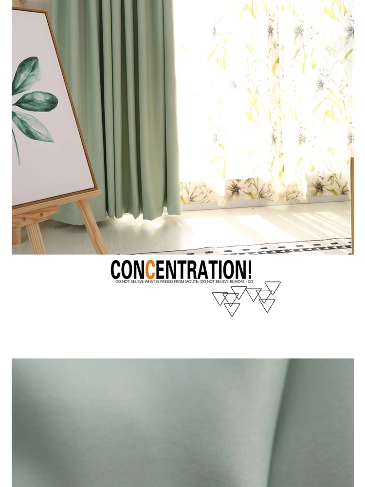 CITYINCITY Solid Blackout Curtains For Bedroom Faux linen Darpes Modern thick Curtain for Livingroom Window ready made curtain