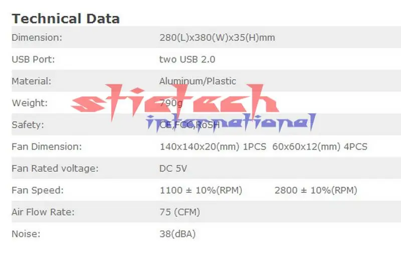 Dhl ИЛИ ems 100 шт. настоящий 5 Вентилятор 2USB охлаждающая подставка для ноутбука светодиодный охлаждающая подставка для ноутбука USB для ноутбука 10 ''-17''