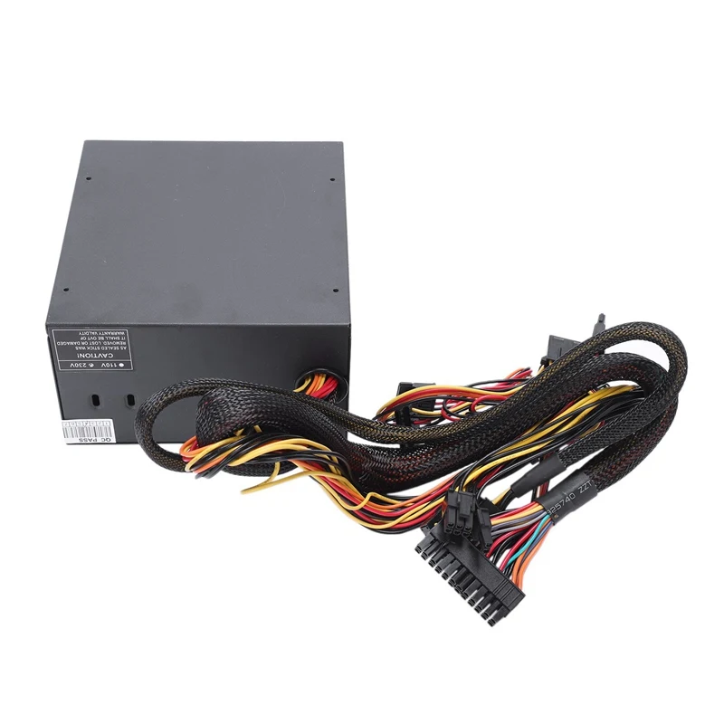 165 260 В Макс 1000 Вт блок питания Psu Pfc 14 см бесшумный вентилятор 24Pin 12В ПК компьютер Sata