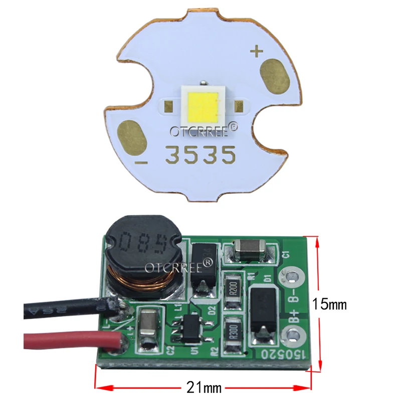 13W CREE 12V XHP35 HD HI High Power Led Emitter Diode Beads Cool White Neutral Warm White+Input 900mA Driver For DIY|Подвесные