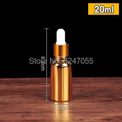 Пустая стеклянная пипетка высокого класса 20 шт./лот 10ml20ml30ml50ml100ml флакон