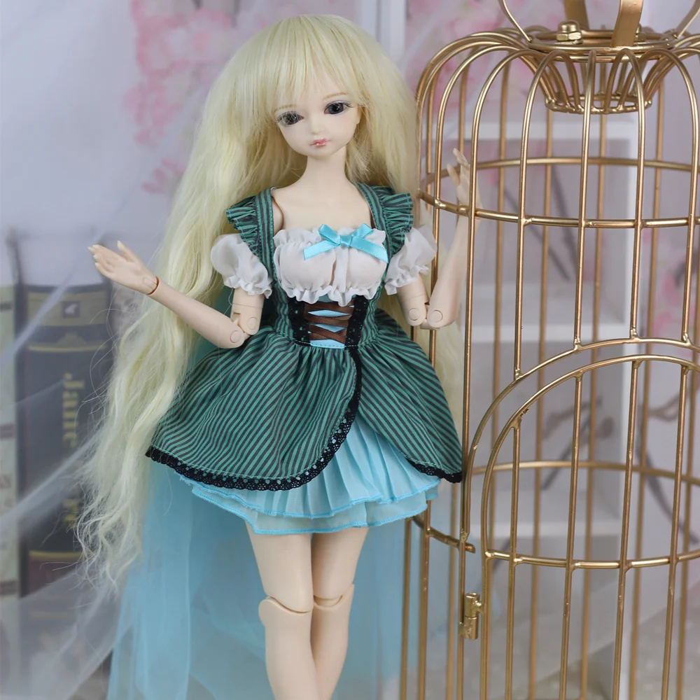 Фея мечты только для куклы 1/4 bjd 45 см новинка британская горничная комплект одежды