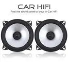 Автомобильный коаксиальный динамик, 2 шт., 4 дюйма, 60 Вт