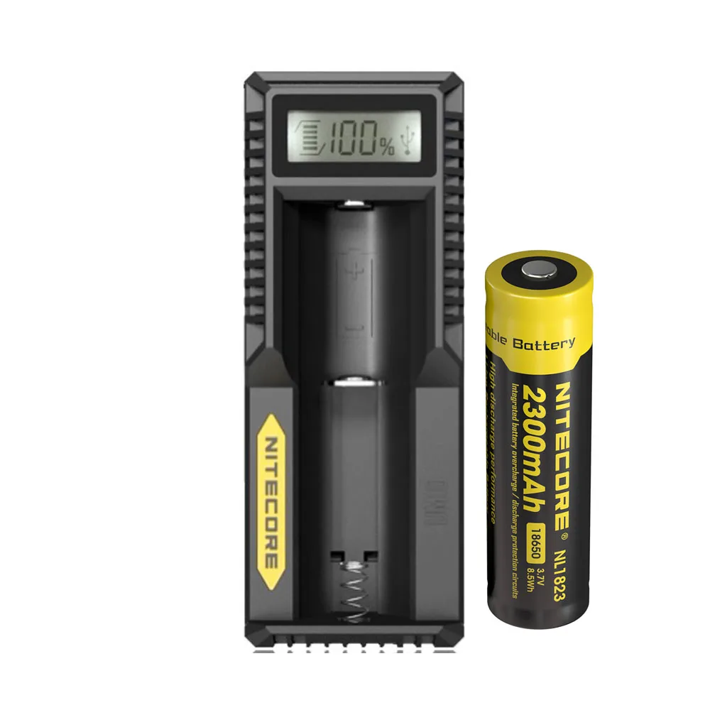 NITECORE UM10 Смарт зарядное устройство ЖК экран цифровой USB + литий ионные