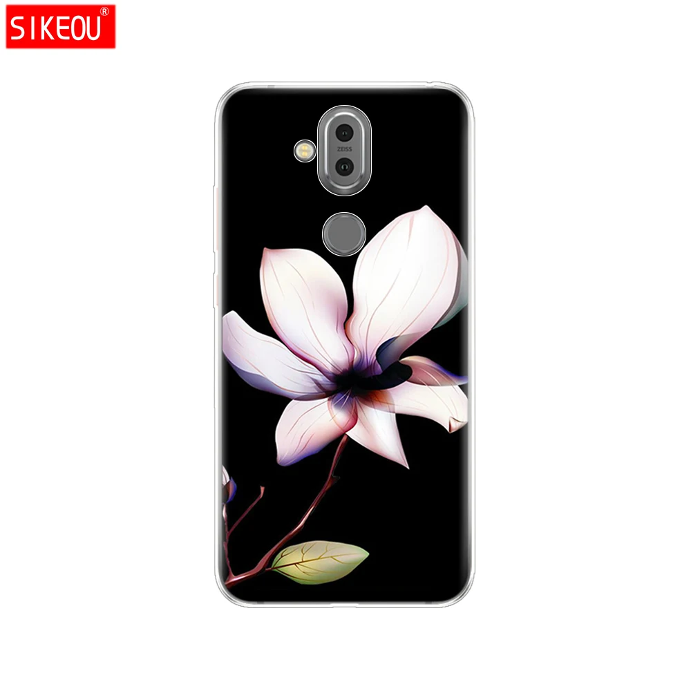 12082 Для Nokia 8,1 чехол для Nokia 7,1 plus чехол силиконовый чехол для Nokia 8,1/X7 чехол бампер coque etui мультфильм - Цвет: 12082