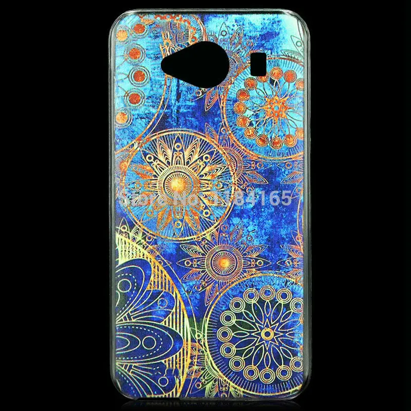 TPU Case for ZTE Blade L370 Cartoon Colorful 8 Patterns Color Painting Soft Skin Gel Phone Back Cover |