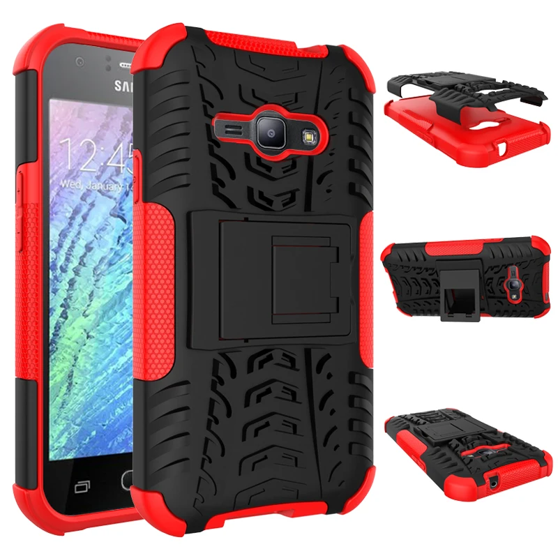 Для Samsung J1 Ace Чехол Броня 3D Противоударная защита задняя крышка для Galaxy J1Ace J110
