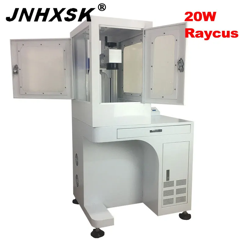 JNHXSK 20 Вт волоконная лазерная маркировочная машина Raycus лазерный источник 110x110 мм