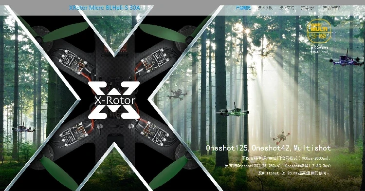 XRotor BLHeli-S Dshot600 30A регулятор скорости Поддержка ШИМ 2-4S LiPo мини бесщеточный ESC для RC FPV Racer Drone F21520
