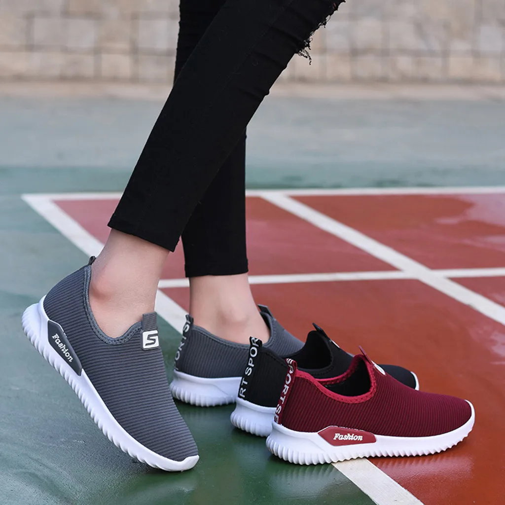Woman Casual Shoes Breathable Sneakers Women New Arrivals Fashion Mesh Shallow Low Comfort Zapatillas#3 | Обувь