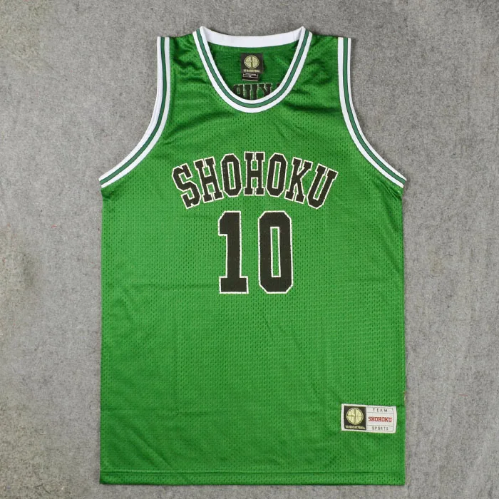 SLAM dank Косплей Костюм Shohoku 1-15 Sakuragi Hanamichi Баскетбол Джерси Топы рубашка Спортивная одежда школьная форма баскетбольной команды