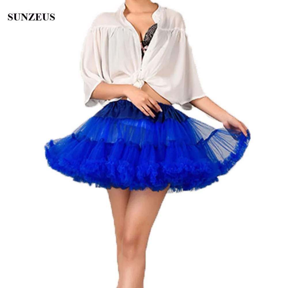 

Girls Short Petticoat Puffy Tutu Skirt Crinoline Bridal Underskirt For Evening Party Dress High Quality Petticoat Ruffle