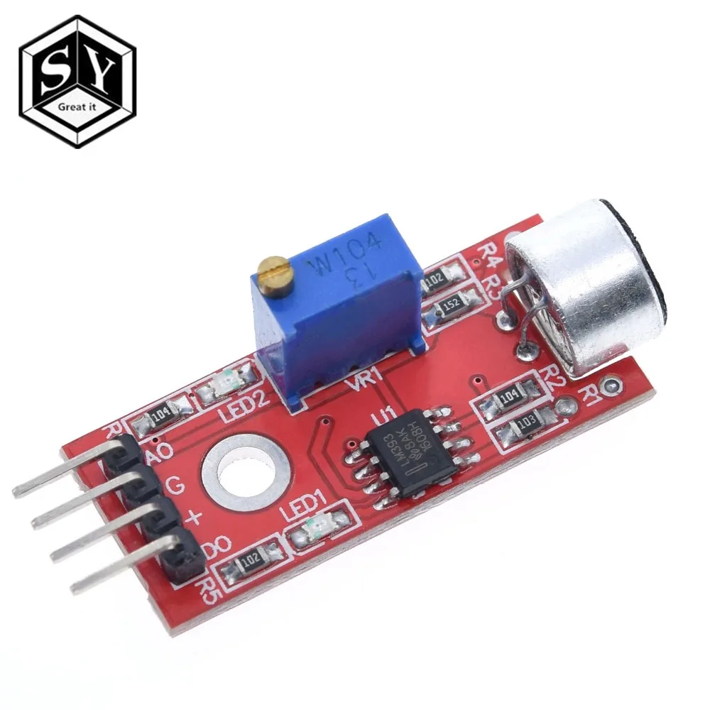 Отличный модуль обнаружения микрофона 1 шт. для AVR PIC Высокочувствительный