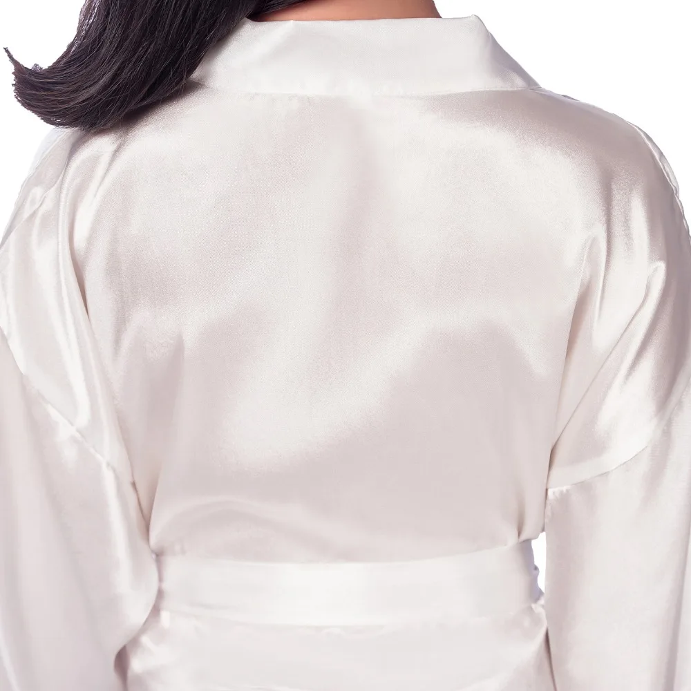 Новинка 2017 атласная пижама шести цветов Детская/Детская летняя Пижама свадебная