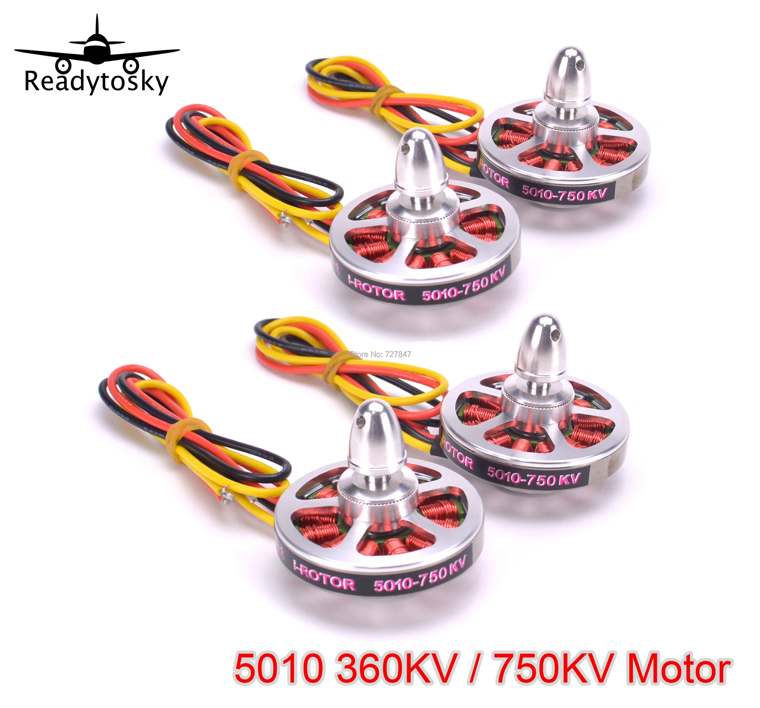 Бесщеточные моторы с высоким крутящим моментом 4 шт. 5010 360KV / 750kv + Readytosky 40A ESC OPTO 2 6S