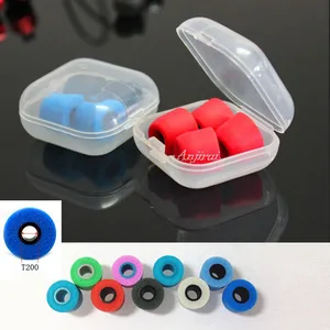Амбушюры калибра ANJIRUI T200 (LMS), насадки из пены с эффектом памяти, губка T200, хлопковые амбушюры для наушников C, набор аксессуаров для гарнитур