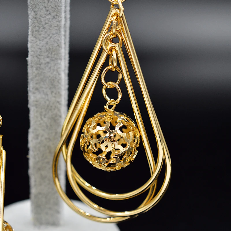 Женские винтажные серьги Sunny Jewelry длинные висячие с кубическим цирконием