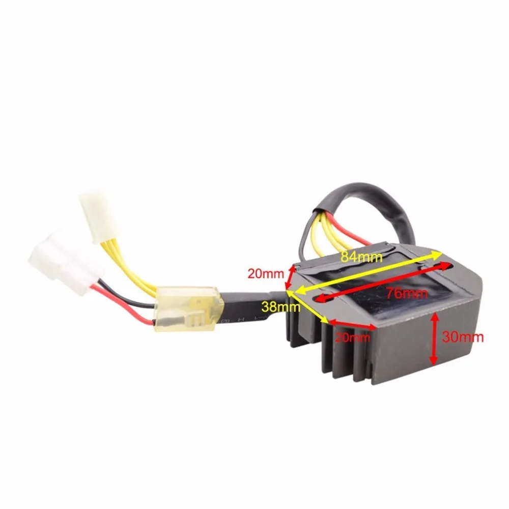 Регулятор напряжения GOOFIT для Suzuki GSF 400 Bandit 1991 1993 H055 804|regulator rectifier|voltage regulator