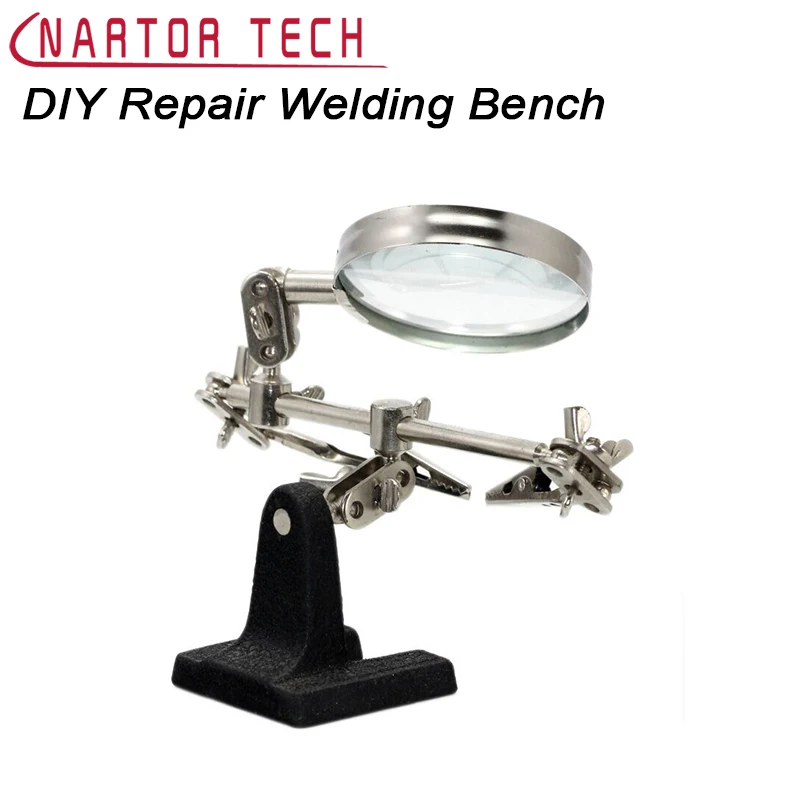 Набор для ремонта DIY сварочный стенд с увеличительным инструментом поддержка