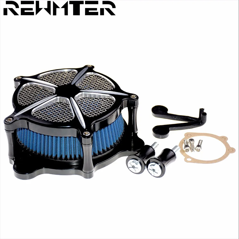 

Motorcycle Air Cleaner Intake air Filter Selling for Harley Softail Touring FLHR Fat Bob Dyna Softail Deluxe 93-15