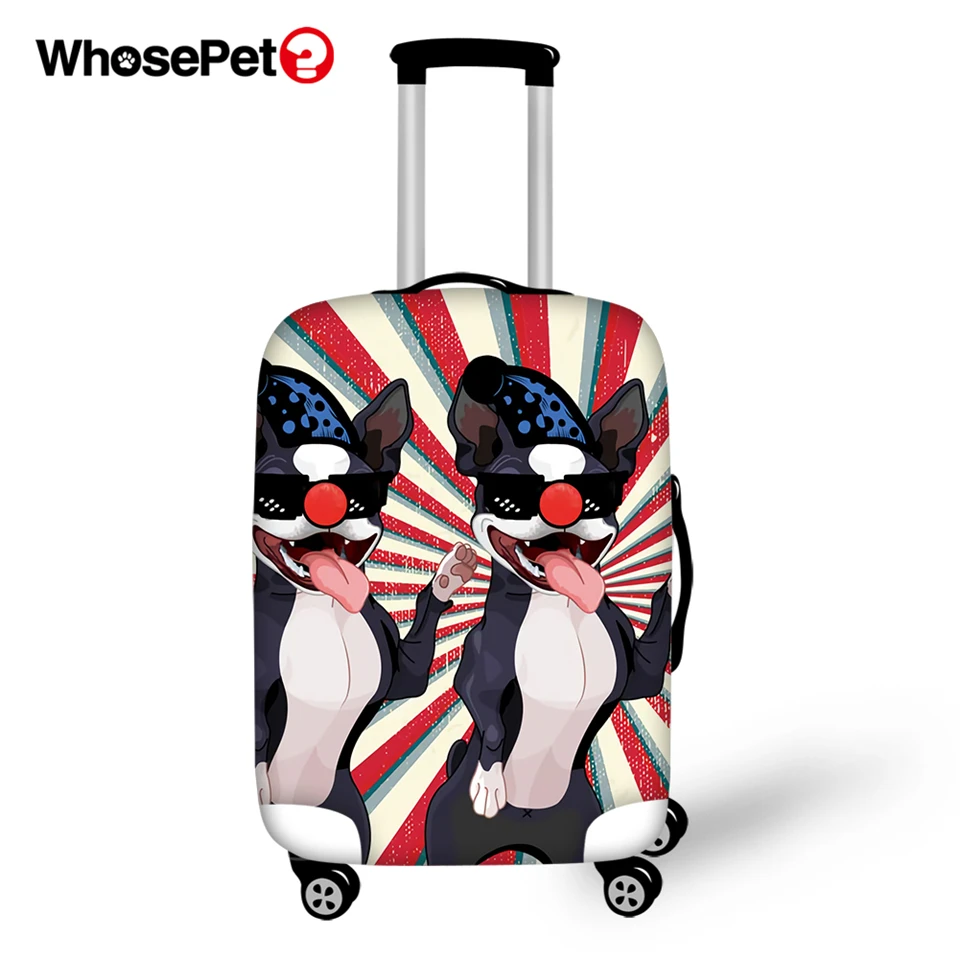 WHOSEPET Travel Luggage Protective Cover Cartoon Animal Dogs Dust-proof Anti-scratch Suitcase Thick | Багаж и сумки