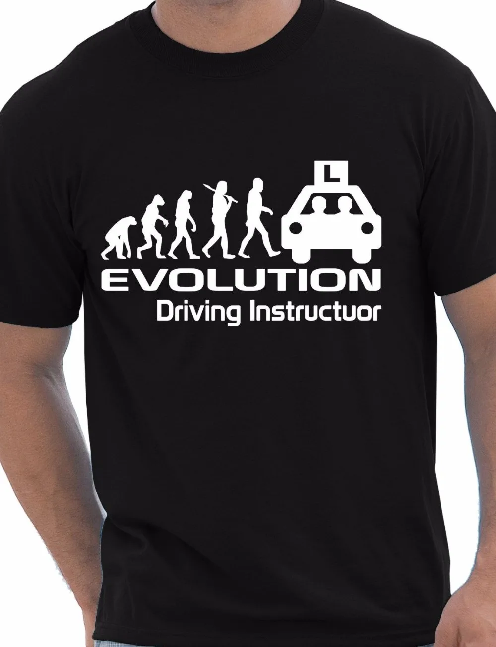 

Эволюция инструктора по вождению работа Забавный подарок унисекс футболка больше размеров и Colors-A656