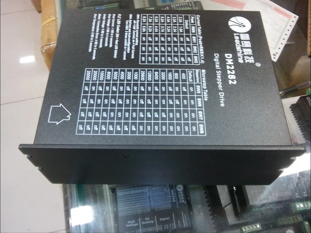 Новый Leadshine DM2282 ЧПУ высококачественный цифровой шаговый привод 2 фазный рабочий 80