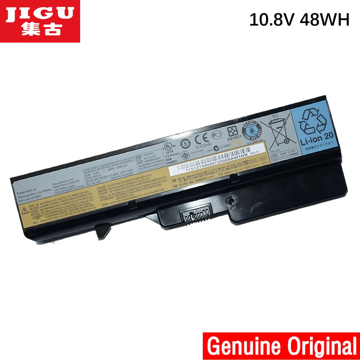 

JIGU L09C6Y02 L09L6Y02 L09M6Y02 L09N6Y02 L09S6Y02 LO9L6Y02 LO9S6Y02 Original Laptop Battery For Lenovo G460 G470 V470