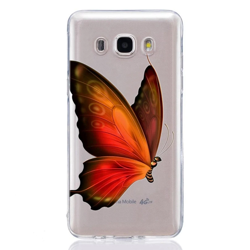 Для Samsung Galaxy A3 A5 2016 2017 prime J1 J2 J3 J5 J7 TPU цветной мягкий чехол с рисунком фламинго Fundas