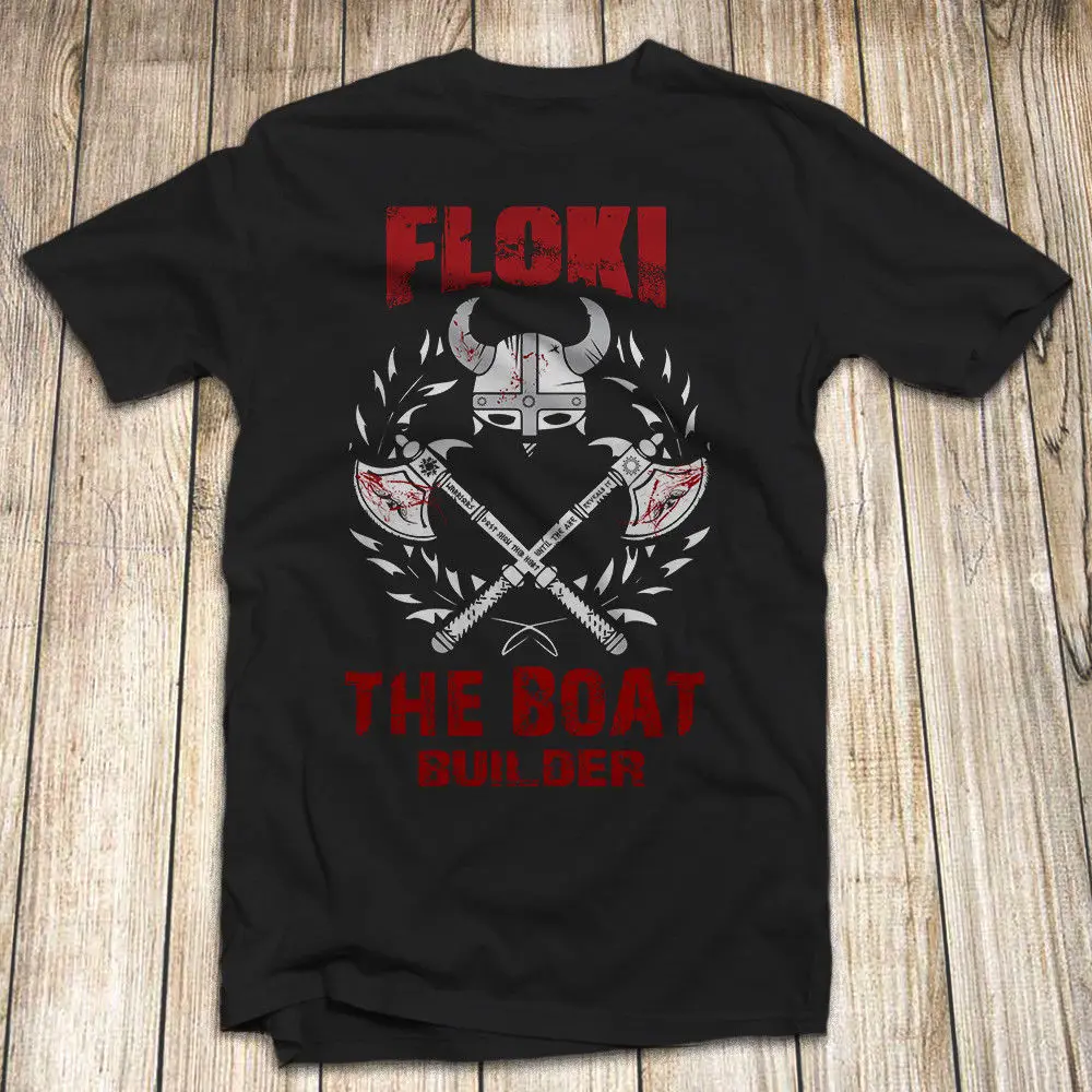 

Vikings Apparel Floki Quote T Shirt Ragnar Lothbrok Valhalla 2019 New Fashion Brand Clothing Funny Casual Tee Shirts Tops